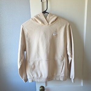 Nike Beige Pullover Hoodie